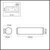 Подсветка для зеркал Odeon Light Tube 2028/3W
